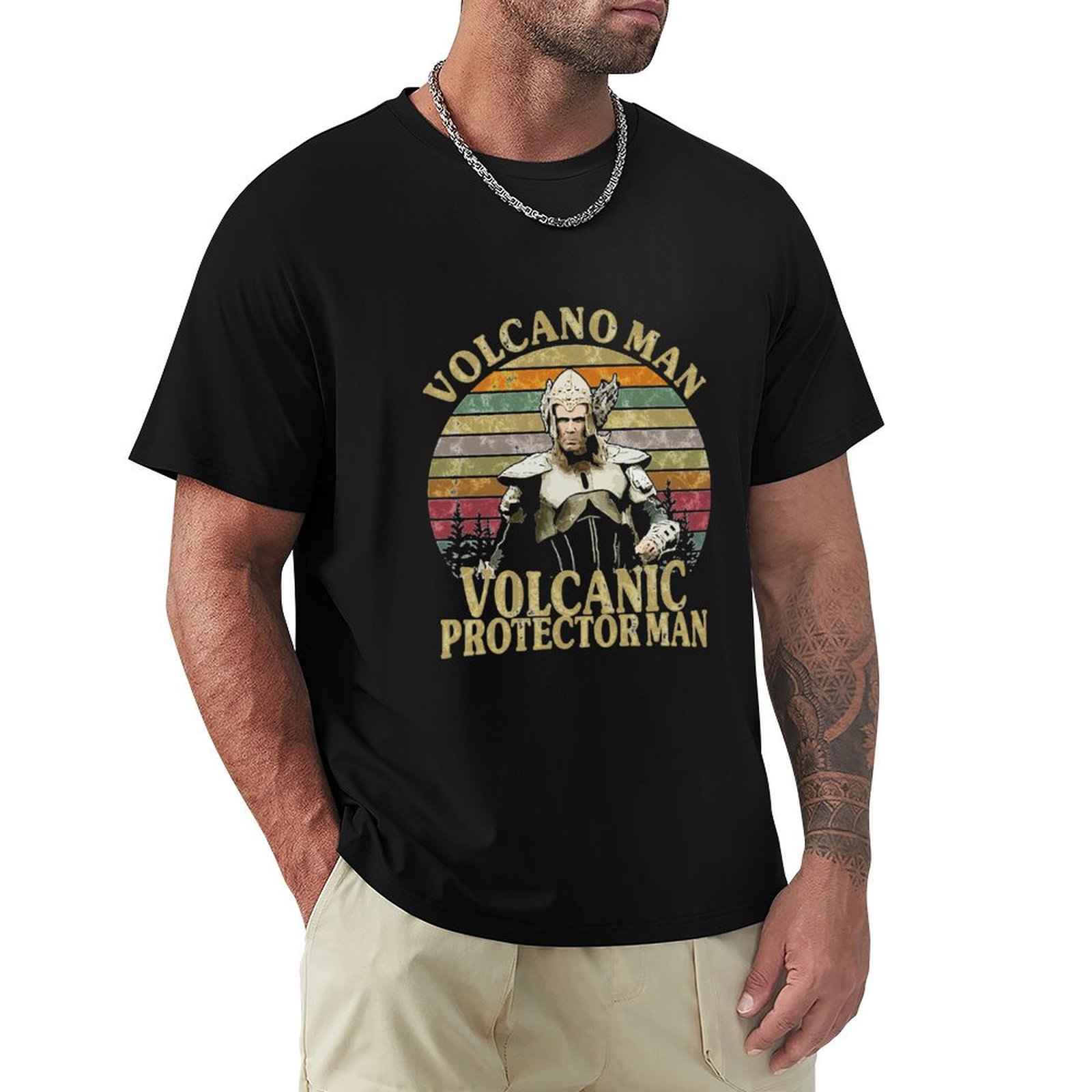 Street Fashion Essentials - Volcano Man Essential T-Shirt Sokak Modası