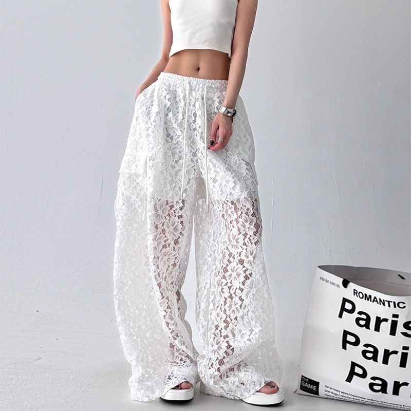 Street Fashion Goth - High Street Moda Trendi Dantel Hollow
