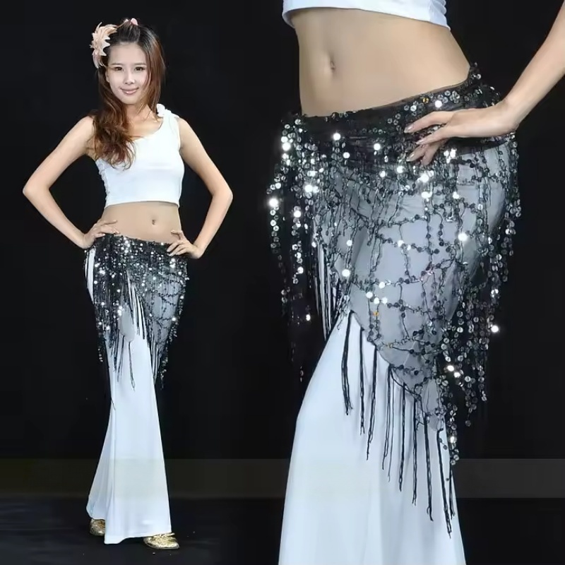 Street Fashion India - Moda Payetler Oryantal Dans Kemeri Caz