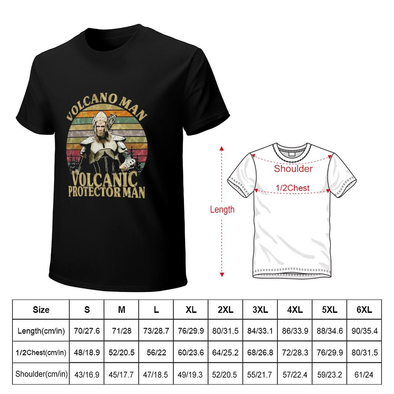 Volcano Man Essential T-Shirt  - Street Fashion Essentials incelemesi ve fiyatı