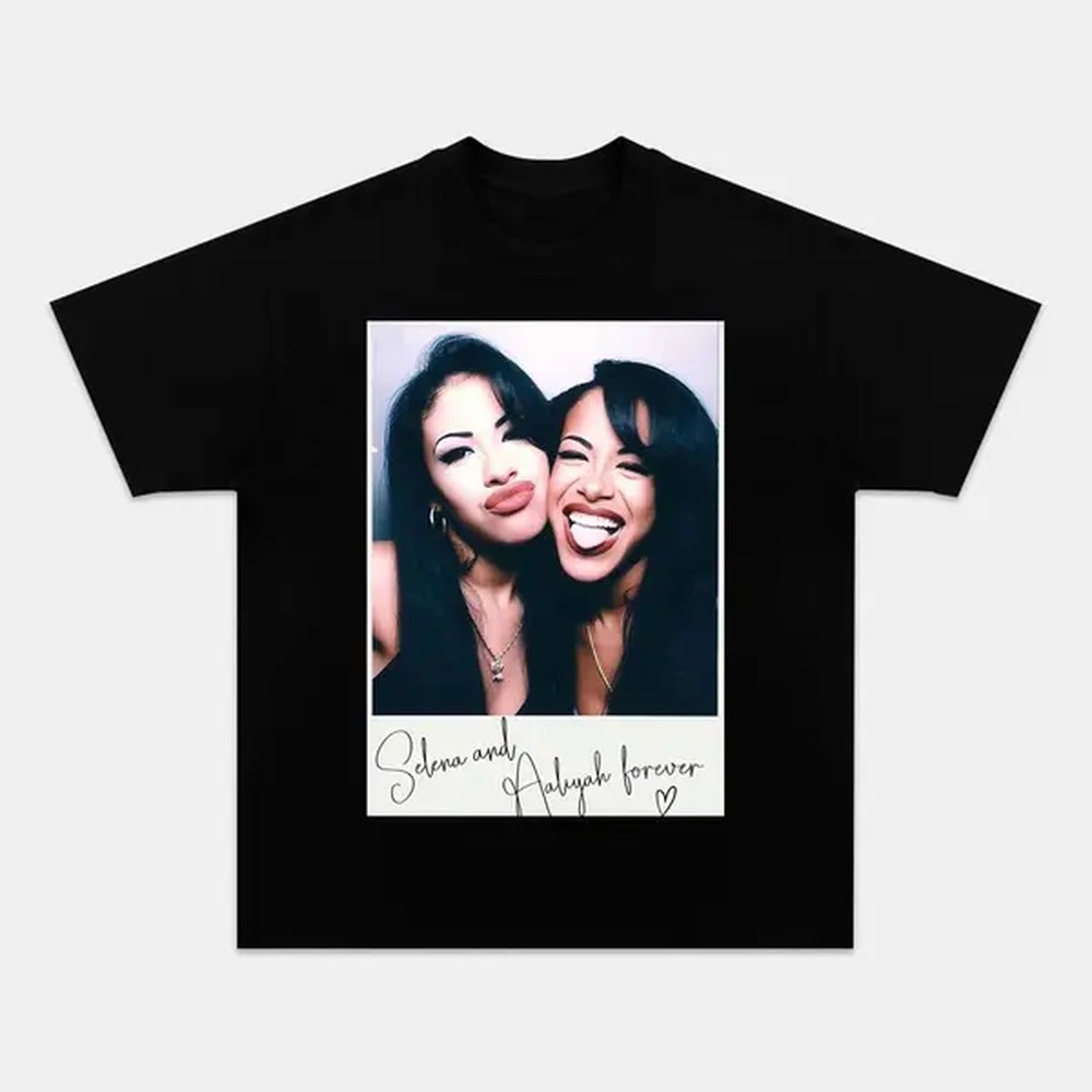Selena ve Aaliyah Retro Grafik - Street Fashion Magazine incelemesi ve fiyatı