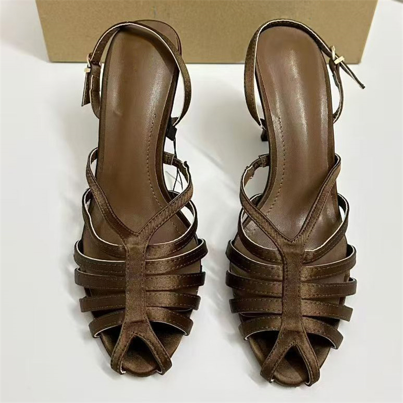 Sokak Stili Peep Toe Dar Bant  - Street Fashion Shoes incelemesi ve fiyatı