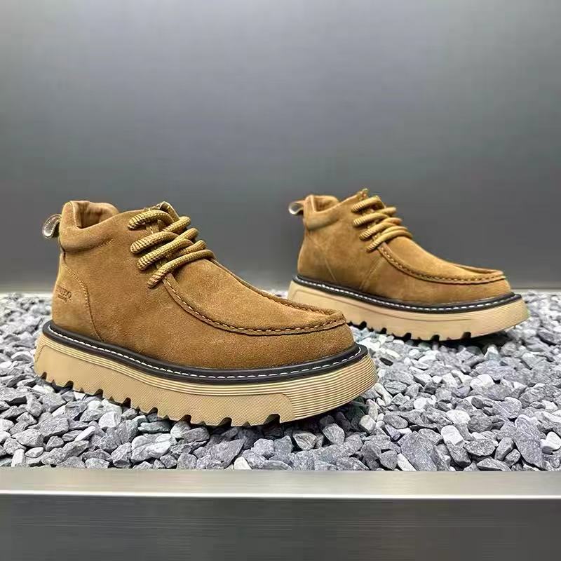 Sonbahar Kış Erkek Platform Bo - Street Fashion Walking incelemesi ve fiyatı