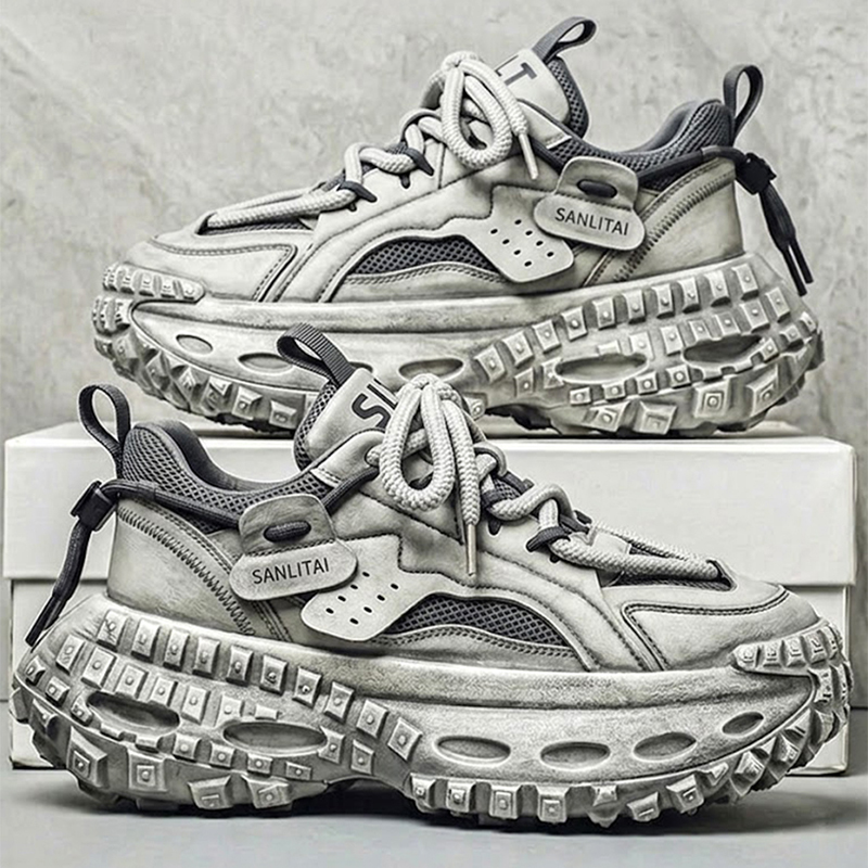 Büyük Beden Erkek Fileli Kalın - Street Fashion Shoes incelemesi ve fiyatı