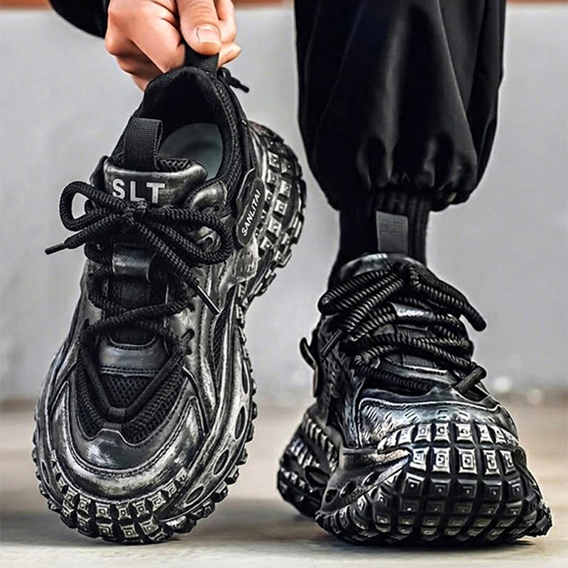 Büyük Beden Erkek Fileli Kalın - Street Fashion Shoes incelemesi ve fiyatı