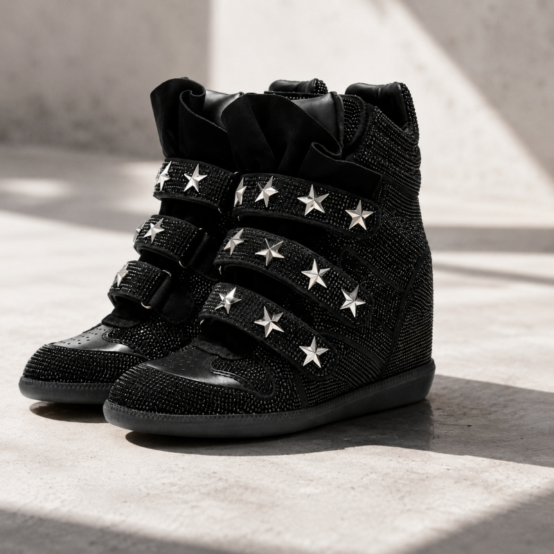 Kadınlar için Taşlı Bilek Botl - Street Fashion Walking incelemesi ve fiyatı