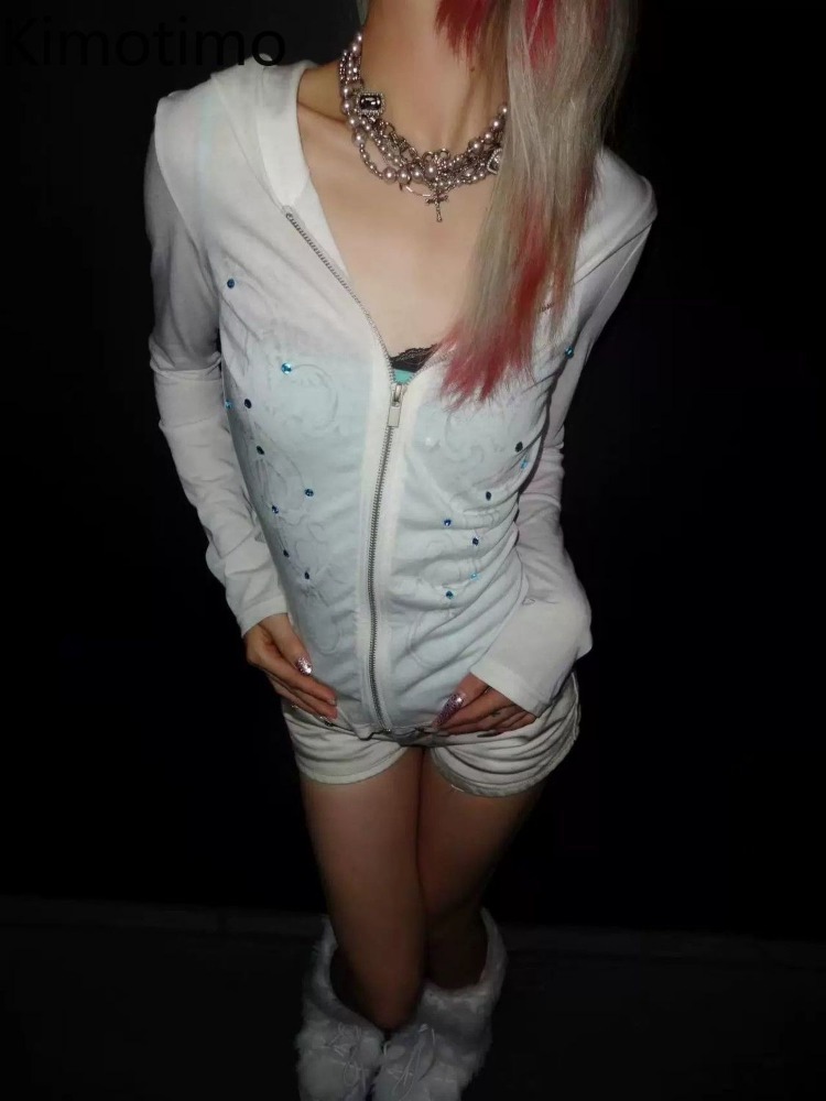 Kimotimo Y2k Punk Elmas Baskıl - Street Fashion Goth incelemesi ve fiyatı