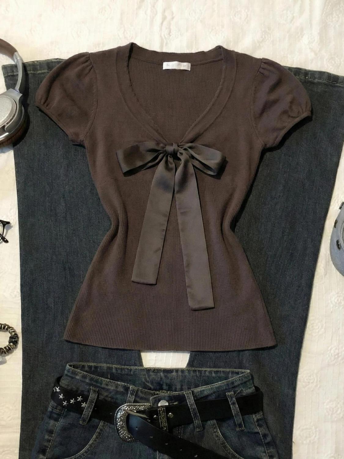 Vintage tişört Yay Y2k Ince Se - Street Fashion Goth incelemesi ve fiyatı