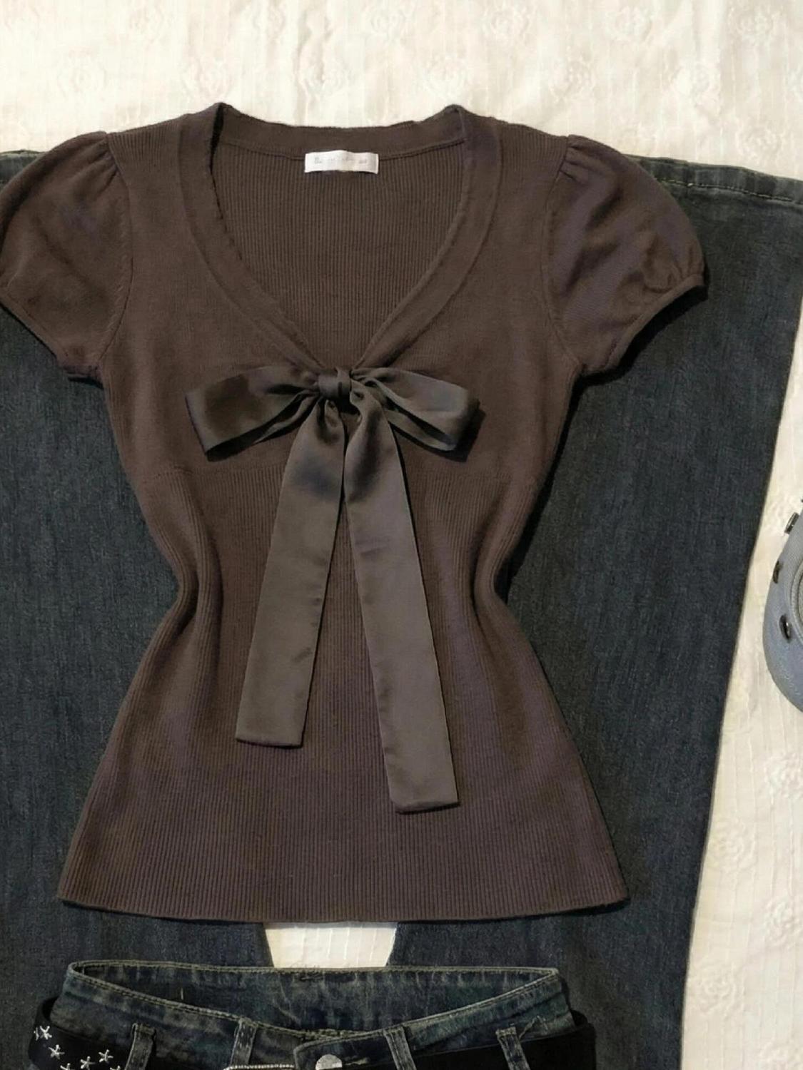 Vintage tişört Yay Y2k Ince Se - Street Fashion Goth incelemesi ve fiyatı