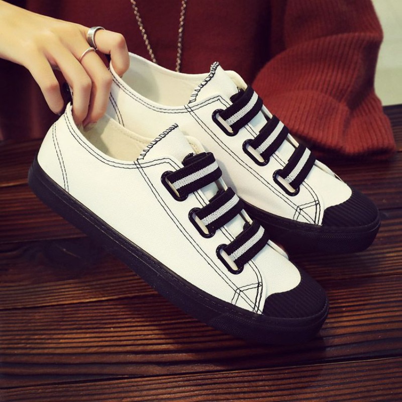 Kore Tarzı Slip-On Kanvas Ayak - Street Fashion Vibes incelemesi ve fiyatı