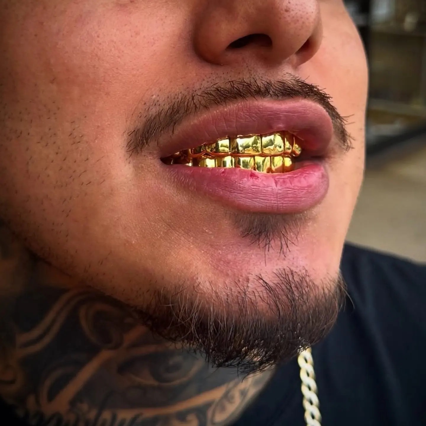 Altın Rengi Hip Hop Grillz Set - Street Fashion Jewelry incelemesi ve fiyatı