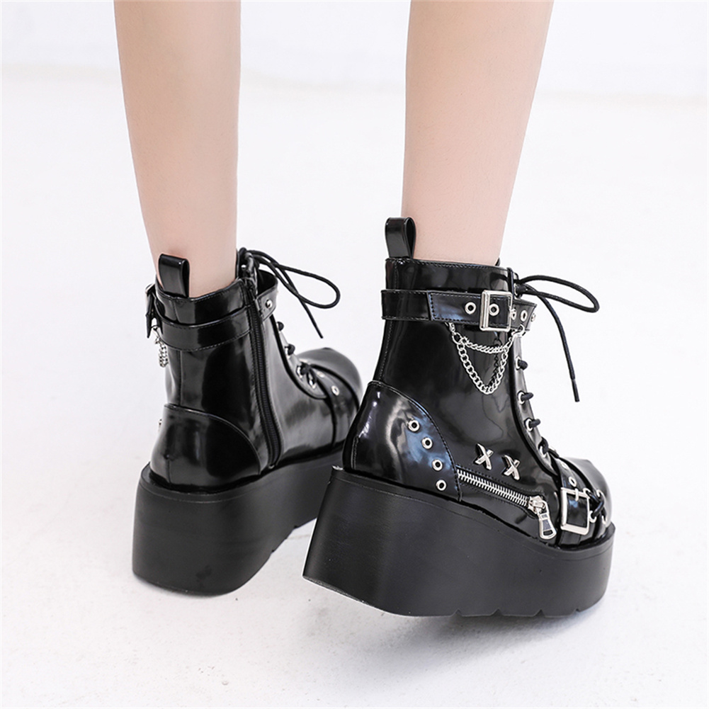 Yepyeni Bayanlar Goth Platform - Street Fashion Goth incelemesi ve fiyatı