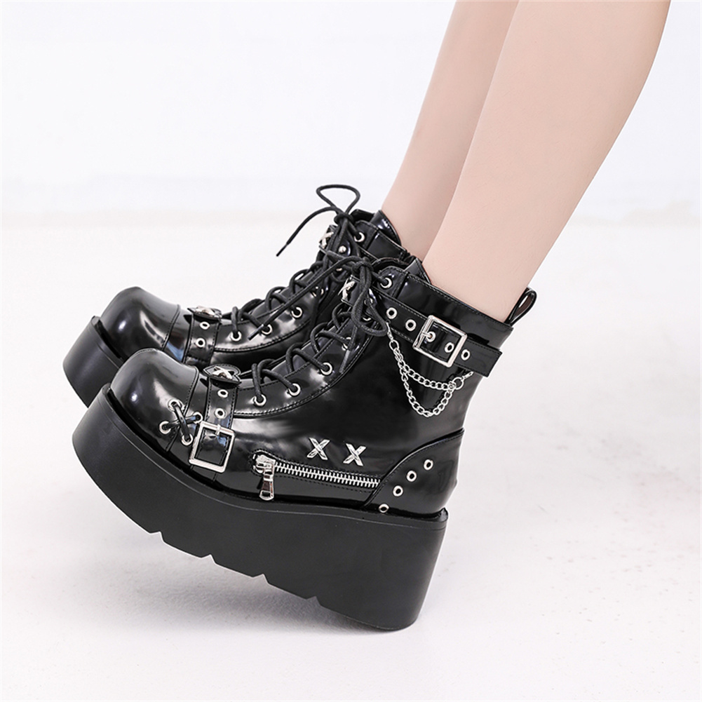 Yepyeni Bayanlar Goth Platform - Street Fashion Goth incelemesi ve fiyatı