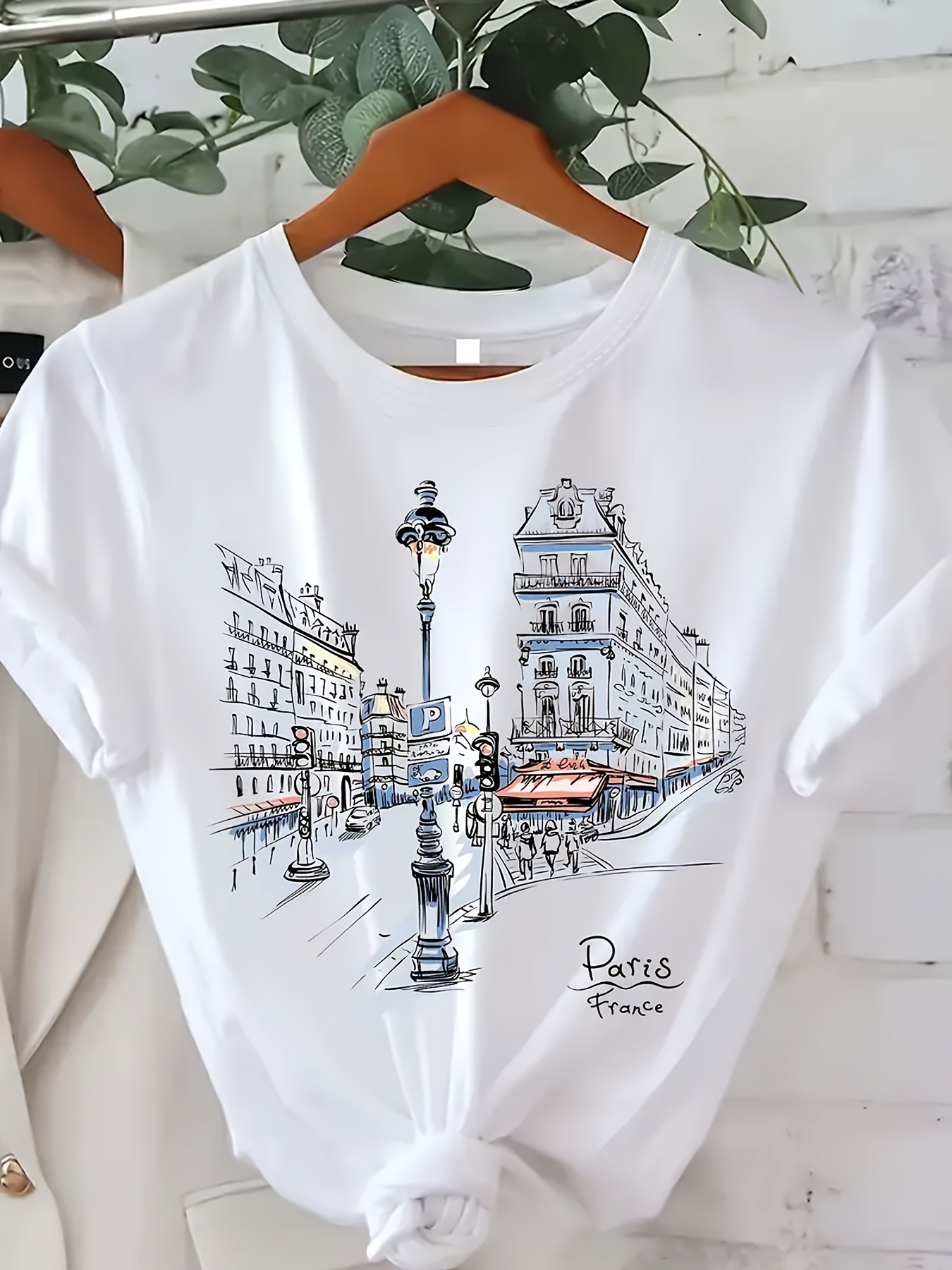 Kadın Paris Sokak Baskılı Kısa - Street Fashion In Paris incelemesi ve fiyatı