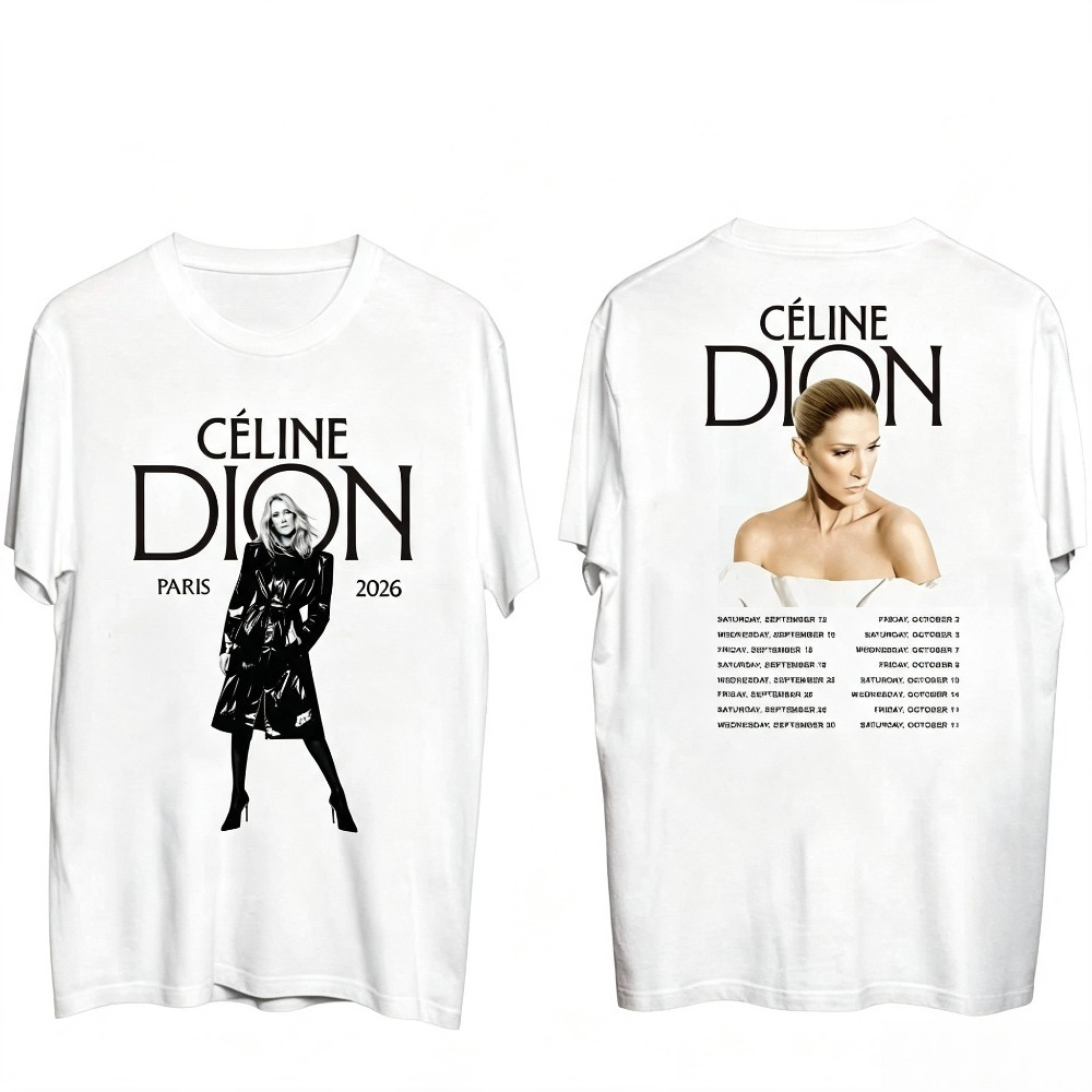 Celine Dion Paris 2026 Turu Ti - Street Fashion In Paris incelemesi ve fiyatı