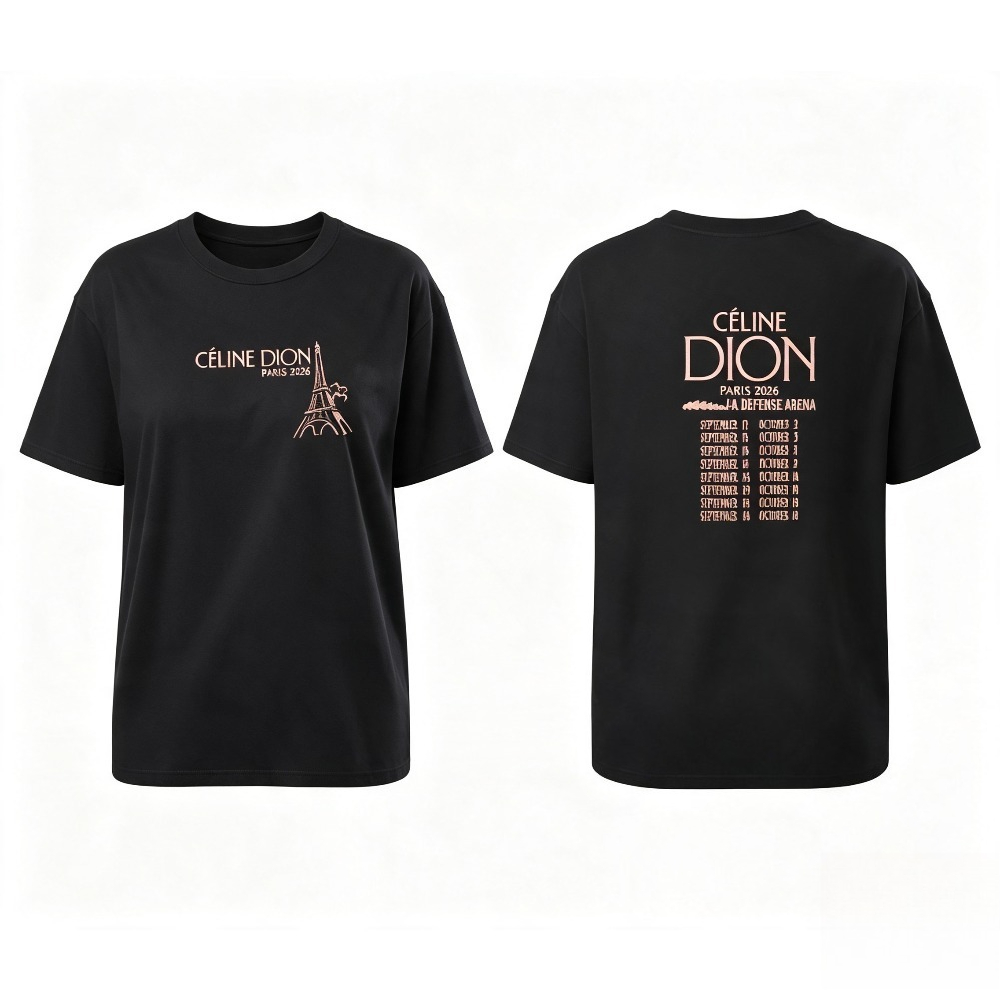 Celine Dion Paris 2026 Turu Ti - Street Fashion In Paris incelemesi ve fiyatı