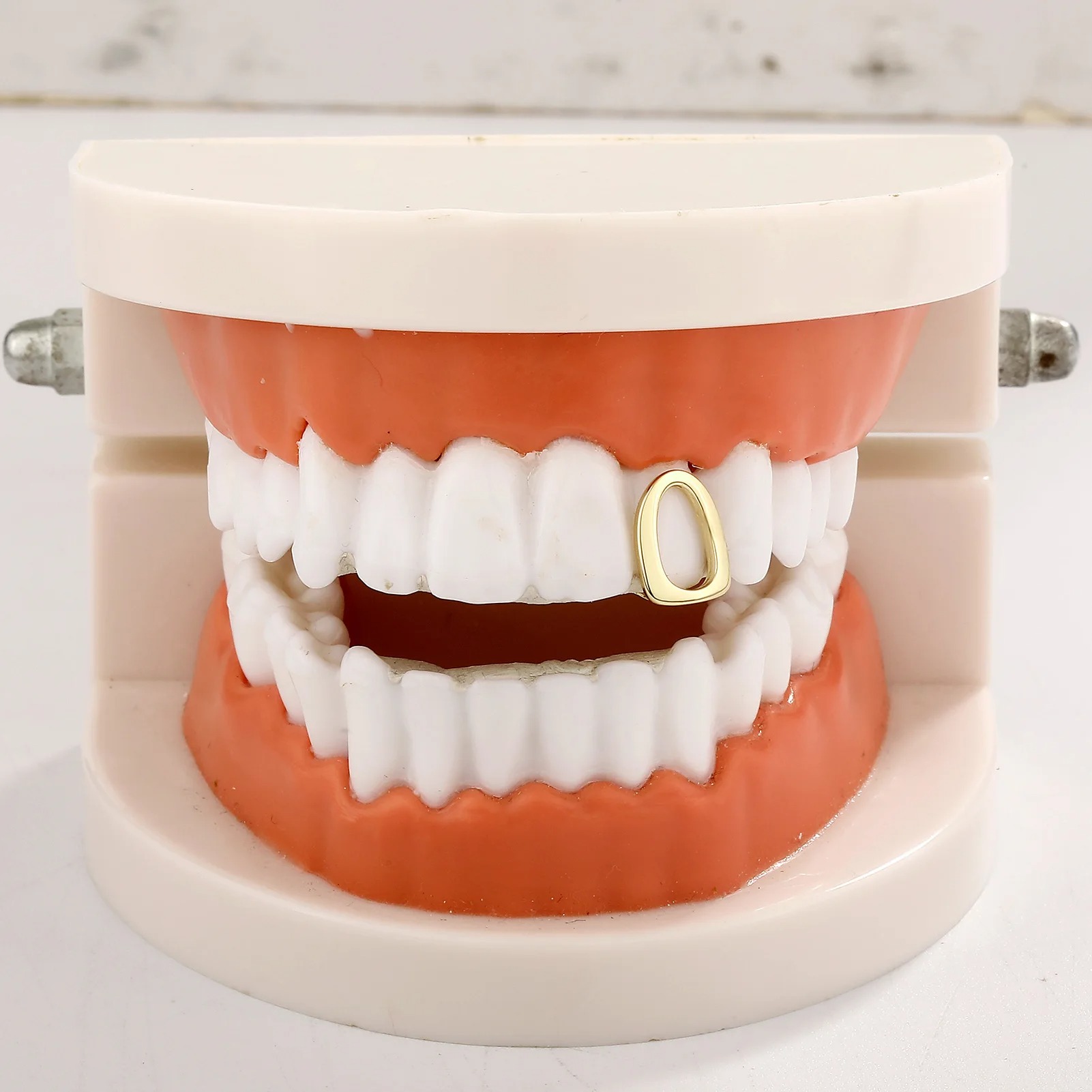 Altın Rengi Metal Hip Hop Rapç - Street Fashion Jewelry incelemesi ve fiyatı