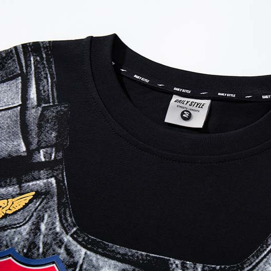 Erkek Modası 3D Baskılı Tişört - Street Fashion Vibes incelemesi ve fiyatı