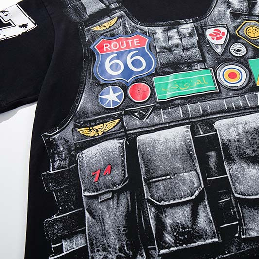 Erkek Modası 3D Baskılı Tişört - Street Fashion Vibes incelemesi ve fiyatı