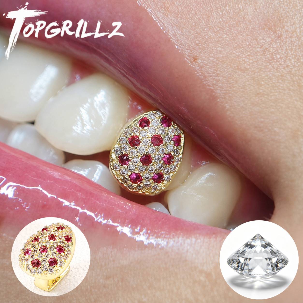 TOPGRILLZ Karışık Pembe ve Şef - Street Fashion Jewelry incelemesi ve fiyatı